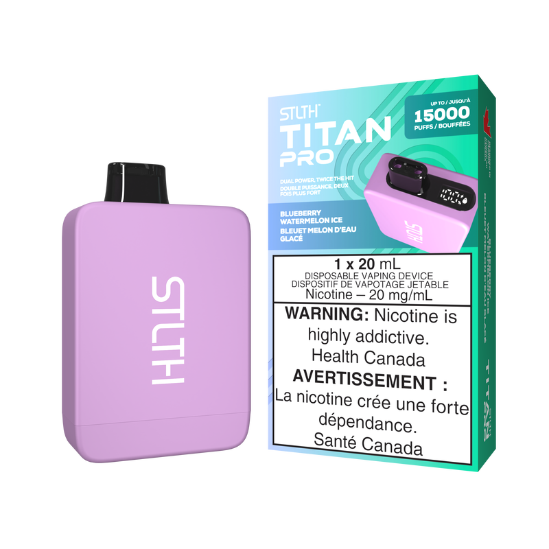 STLTH Titan Pro - Disposable E-Cig (FEDERAL) (15k Puffs)