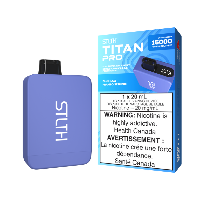 STLTH Titan Pro - Disposable E-Cig (FEDERAL) (15k Puffs)