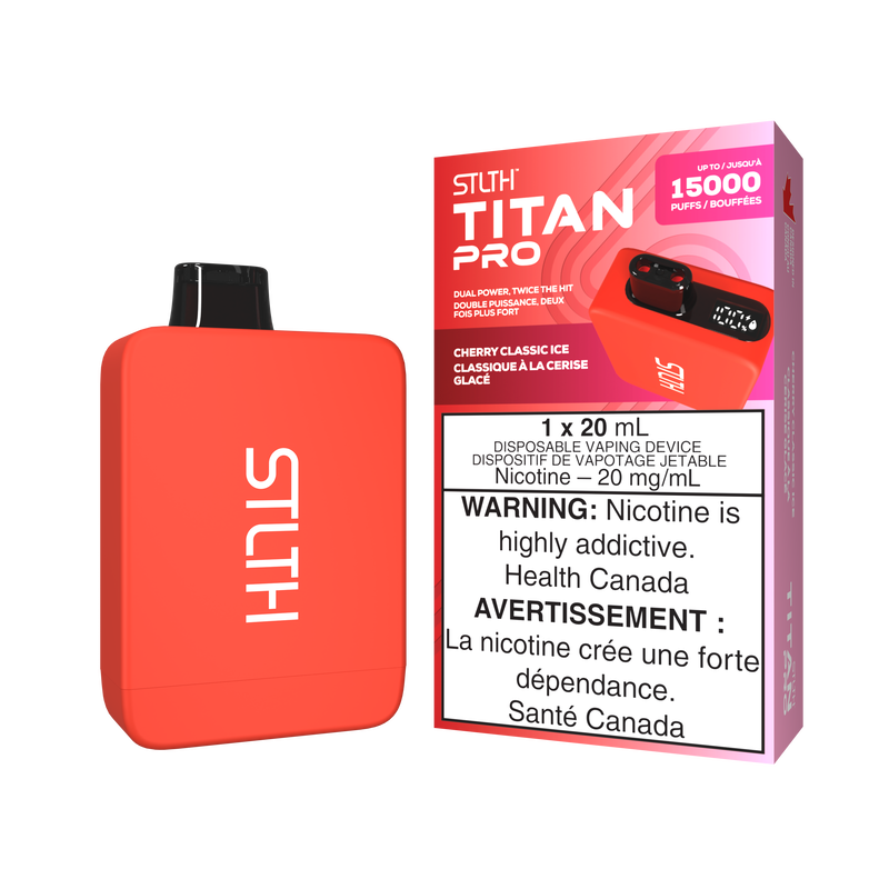 STLTH Titan Pro - Disposable E-Cig (EXCISE TAXED) (15k Puffs)