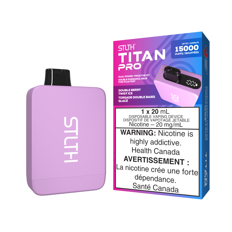 STLTH Titan Pro - Disposable E-Cig (EXCISE TAXED) (15k Puffs)