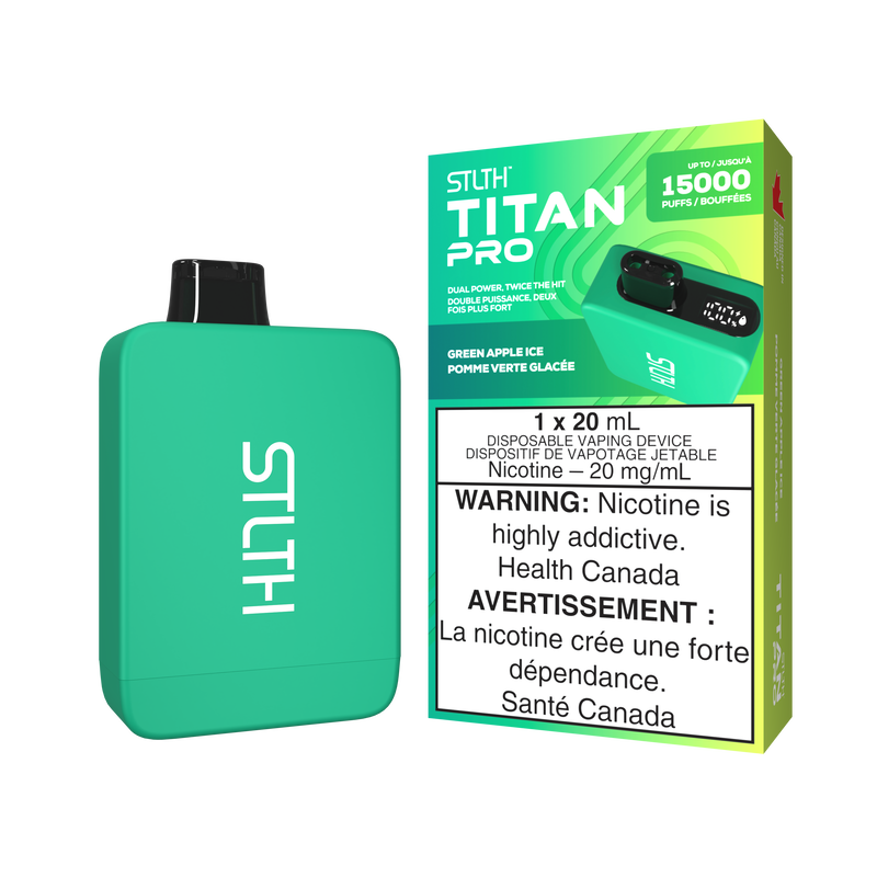 STLTH Titan Pro - Disposable E-Cig (FEDERAL) (15k Puffs)