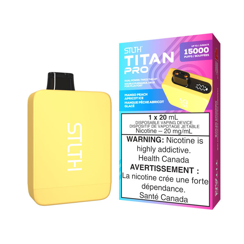 STLTH Titan Pro - Disposable E-Cig (EXCISE TAXED) (15k Puffs)