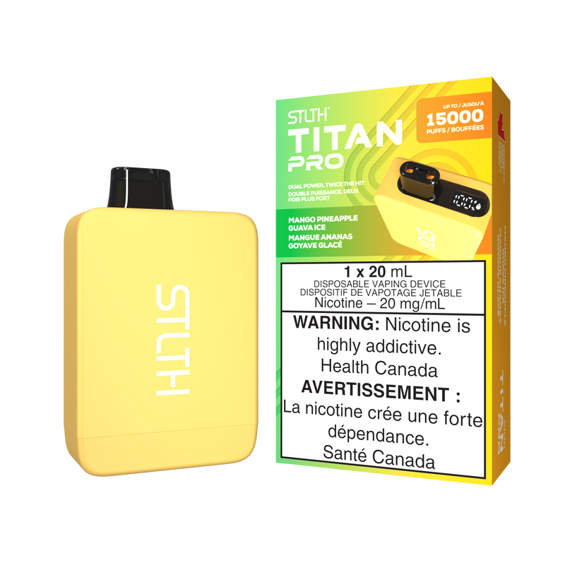 STLTH Titan Pro - Disposable E-Cig (EXCISE TAXED) (15k Puffs)