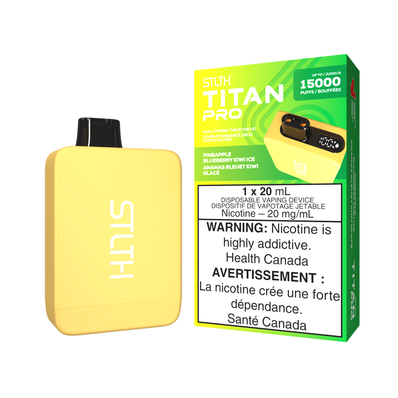 STLTH Titan Pro - Disposable E-Cig (EXCISE TAXED) (15k Puffs)