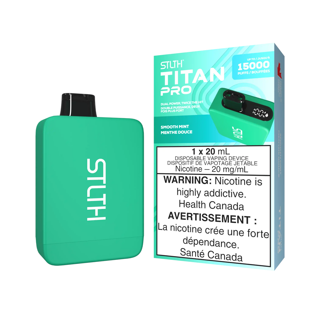 STLTH Titan PRO 15K Disposable Vapes Canada | VIP Vape STLTH Titan PRO 15K Disposable Vapes Canada | VIP Vape