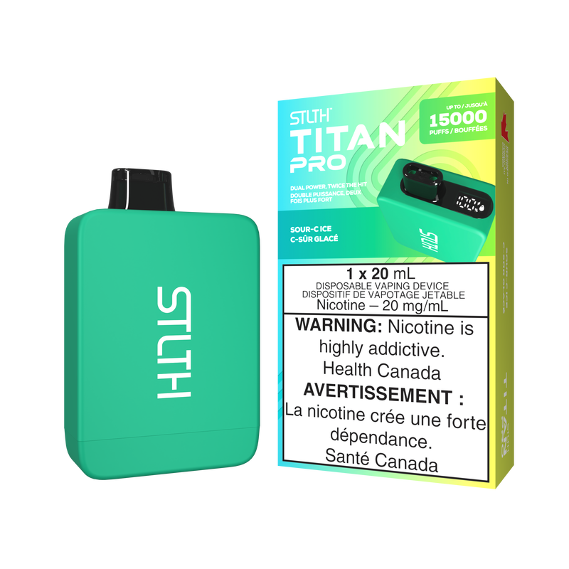 STLTH Titan Pro - Disposable E-Cig (EXCISE TAXED) (15k Puffs)