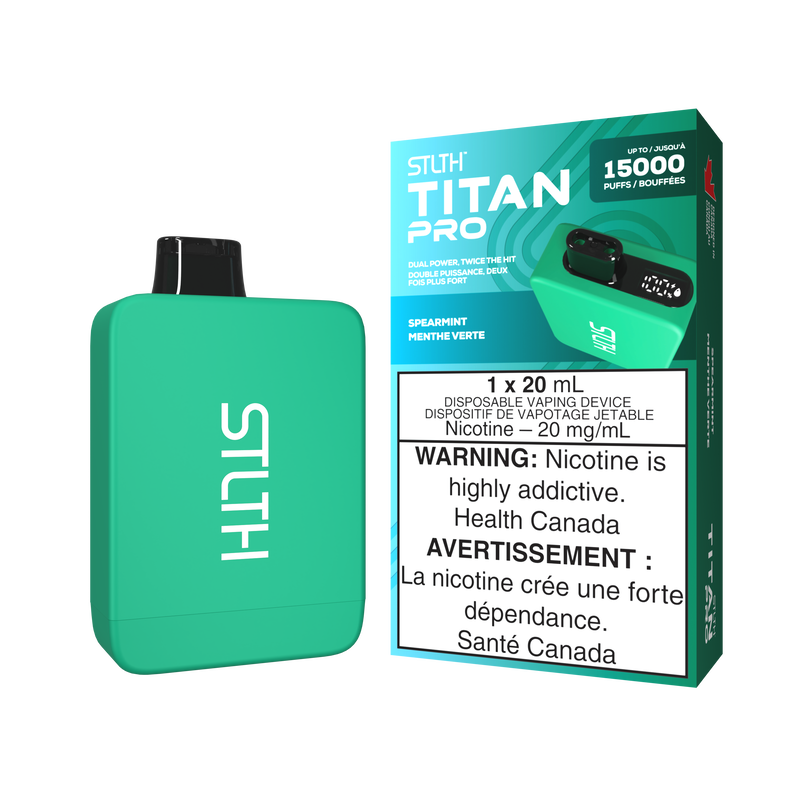 STLTH Titan Pro - Disposable E-Cig (EXCISE TAXED) (15k Puffs)