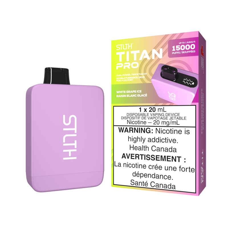 STLTH Titan Pro - Disposable E-Cig (15k Puffs) (FEDERAL)