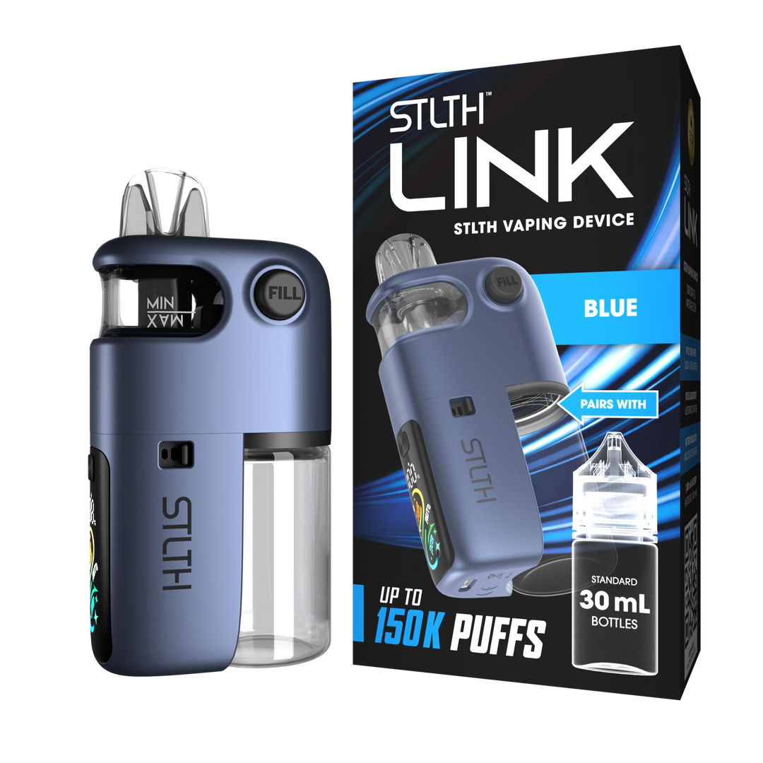 STLTH Link Refillable Disposable Device [CRC] - Blue