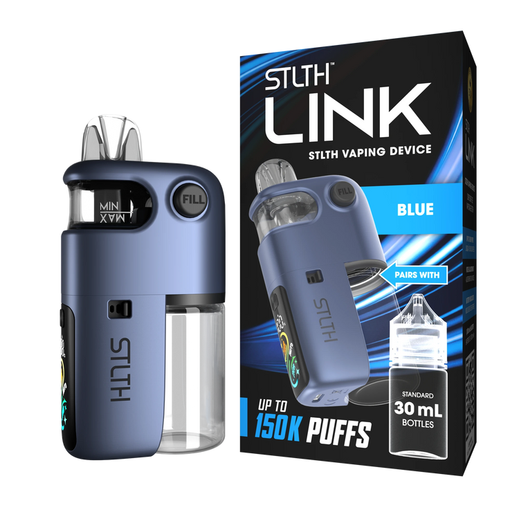 STLTH Link Refillable Disposable Device [CRC] - Blue