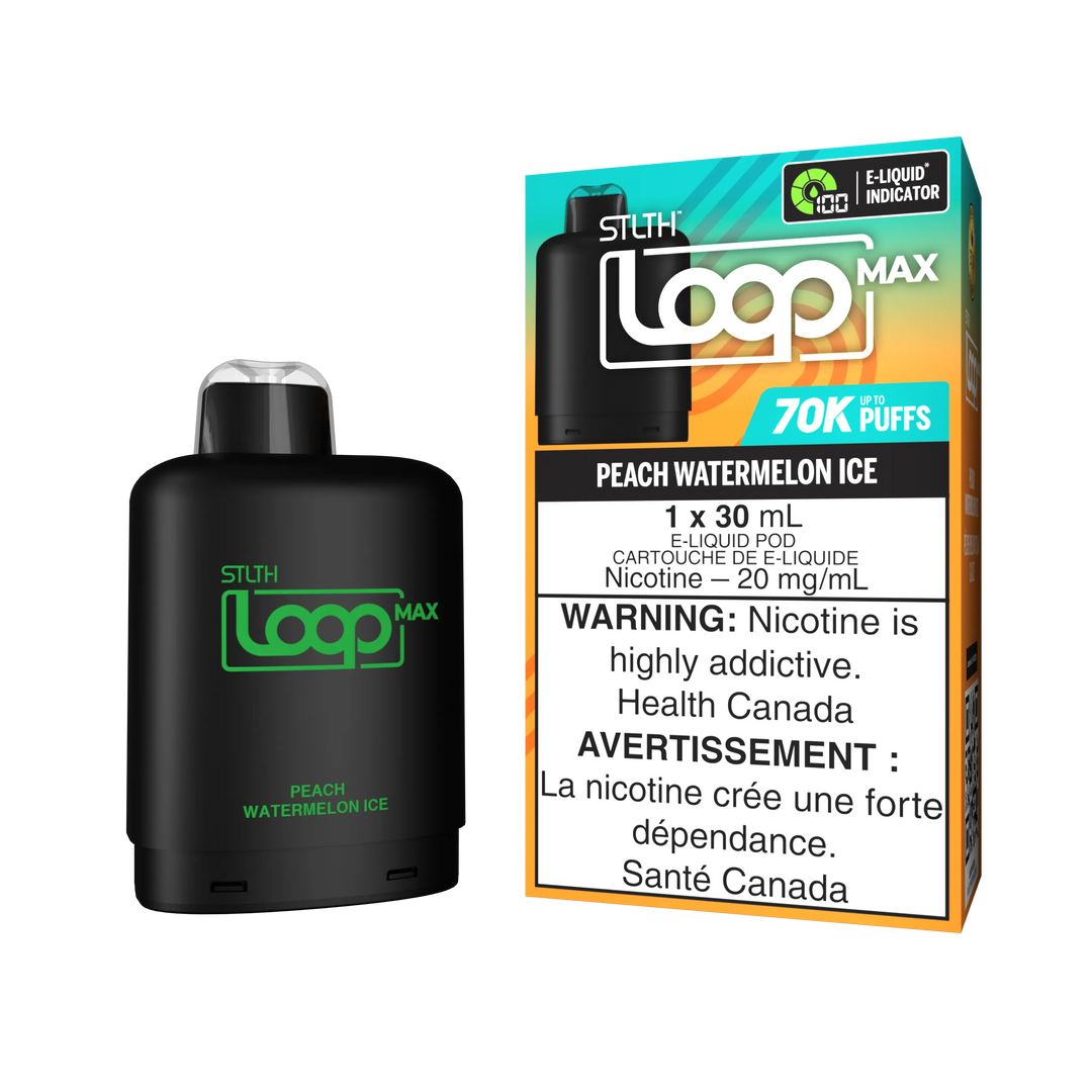 Peach Watermelon Ice Stlth Loop Max 70K Pod