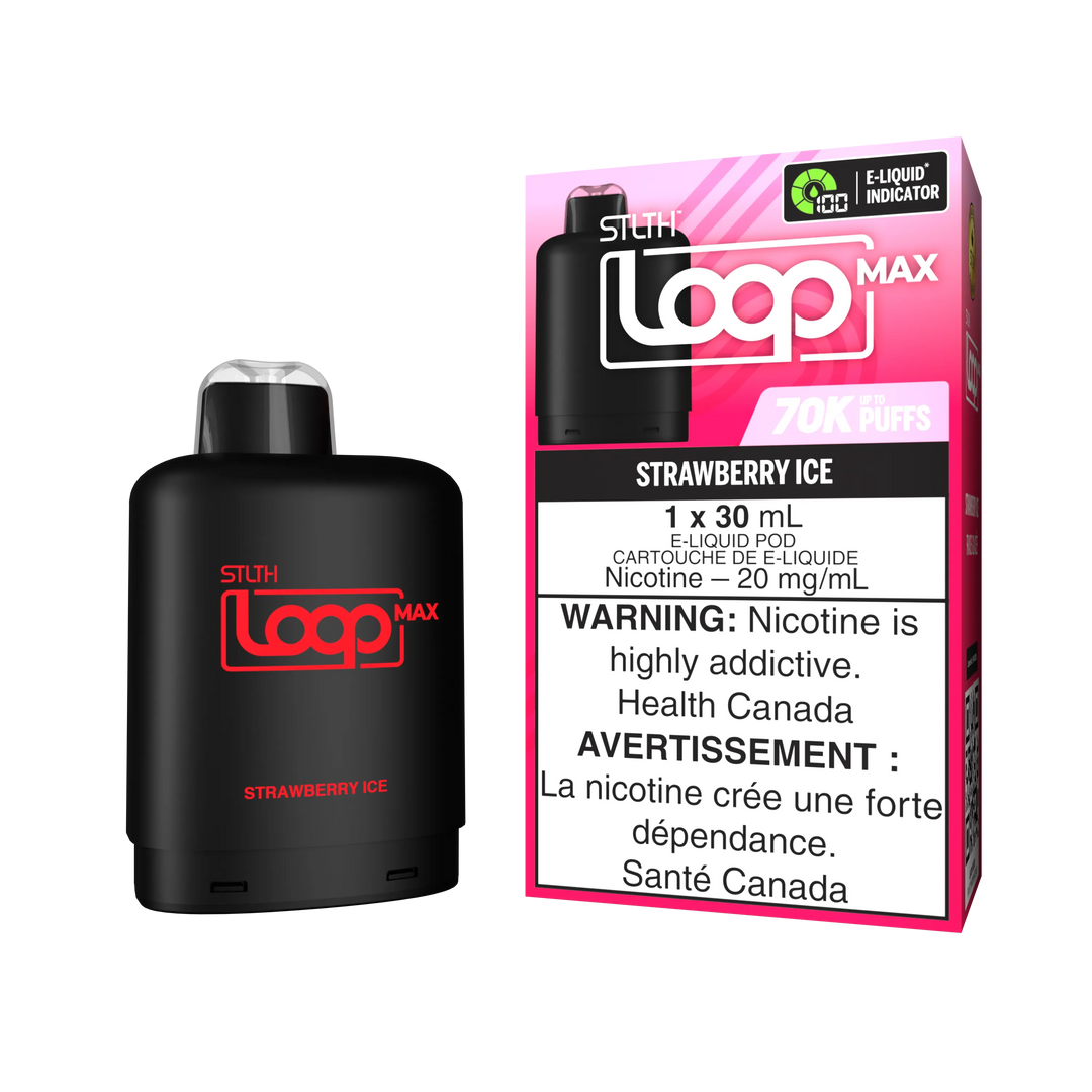 Strawberry Ice Stlth Loop Max 70K Pod