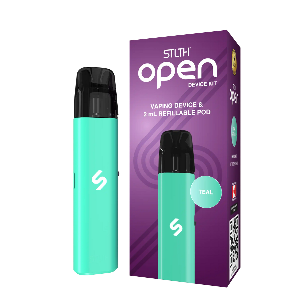 how to open disposable vape pod STLTH Kit – Refillable Open-Pod Ultra pocketable Nicotine Level:3mg circle k njoy pods