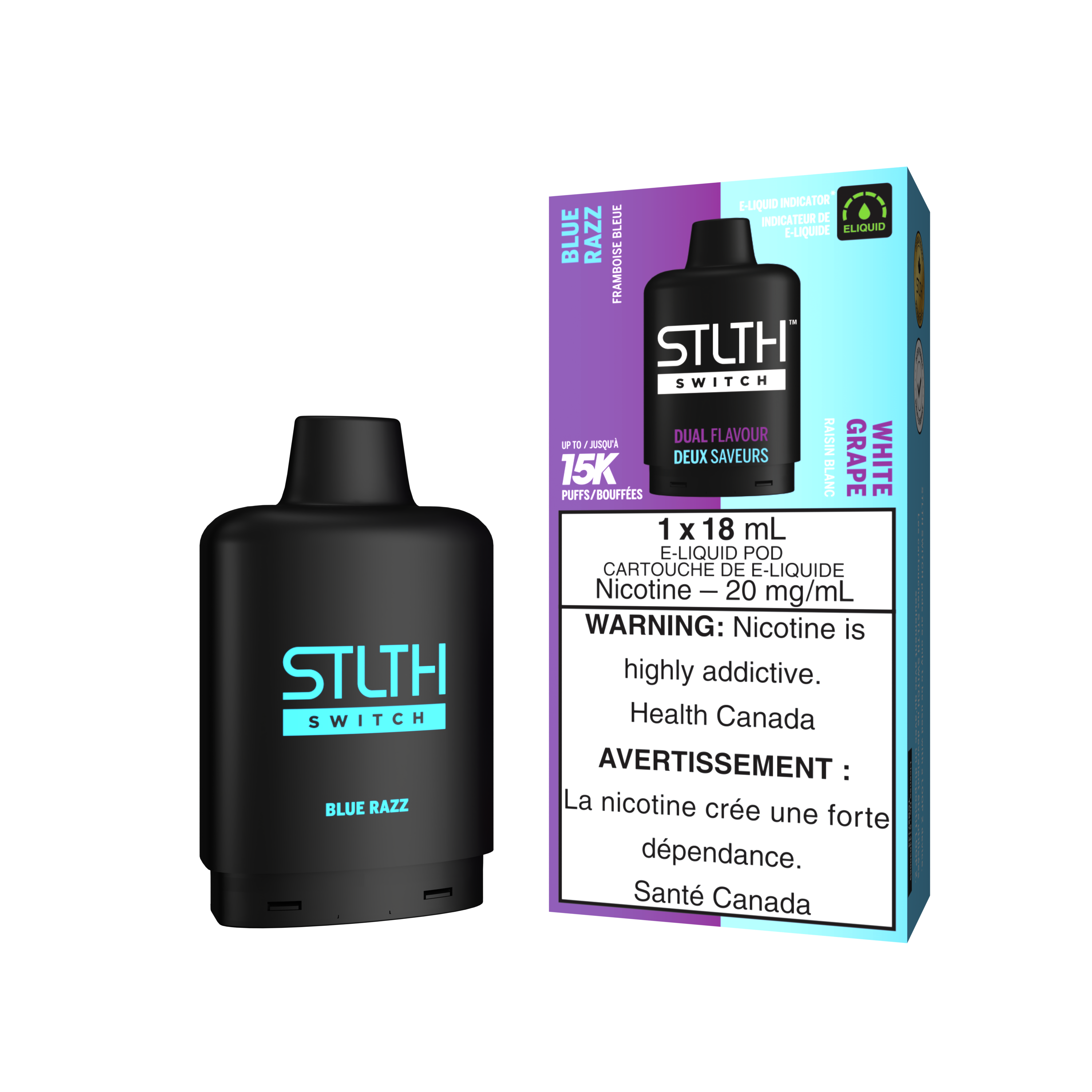 Stlth Switch - Pods (FEDERAL) (15K puffs)