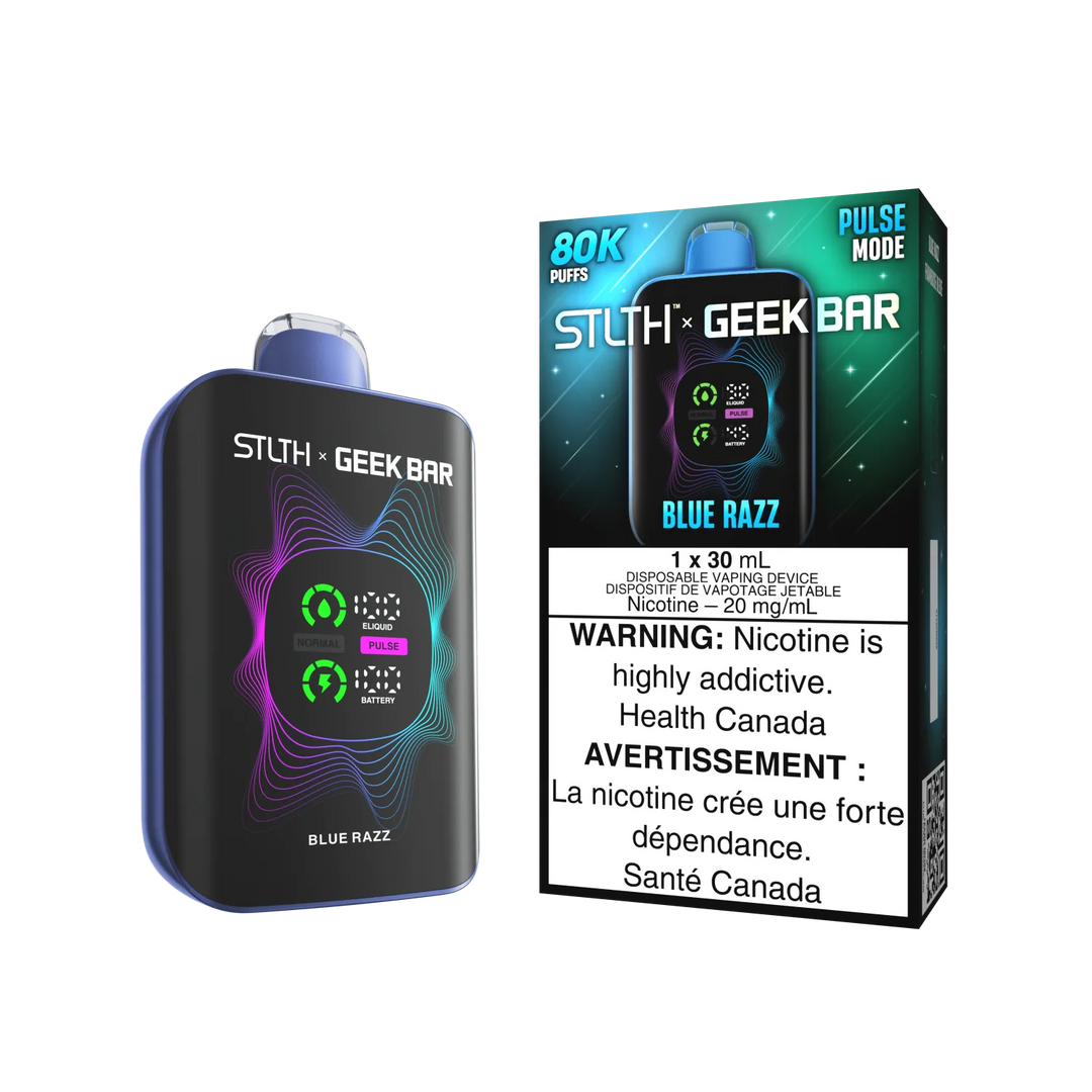 Blue Razz Stlth x Geek Bar - Disposable 80K