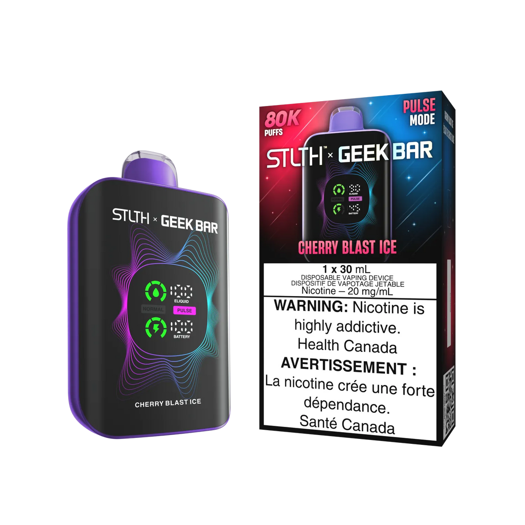 Cherry Blast Ice Stlth x Geek Bar - Disposable 80K