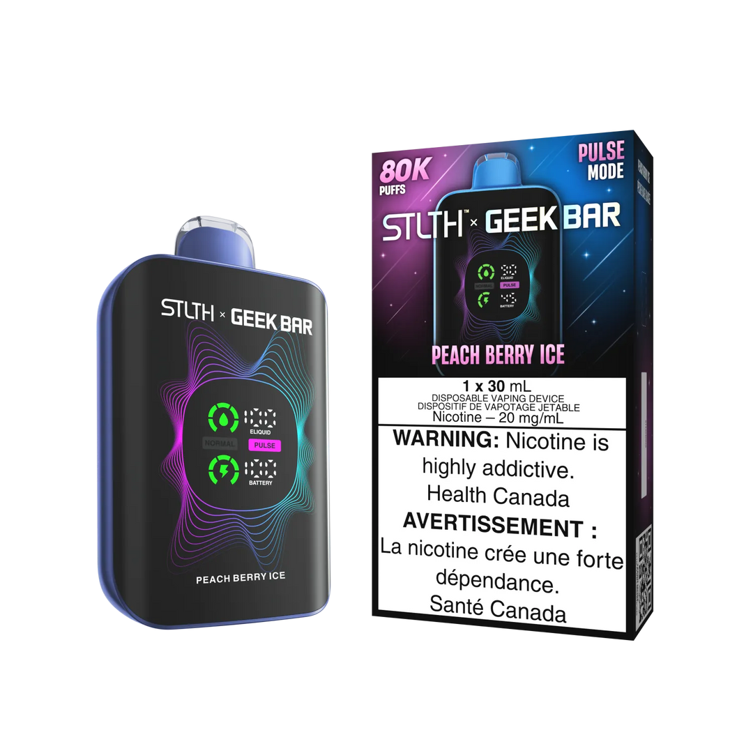 Peach Berry Ice Stlth x Geek Bar - Disposable 80K