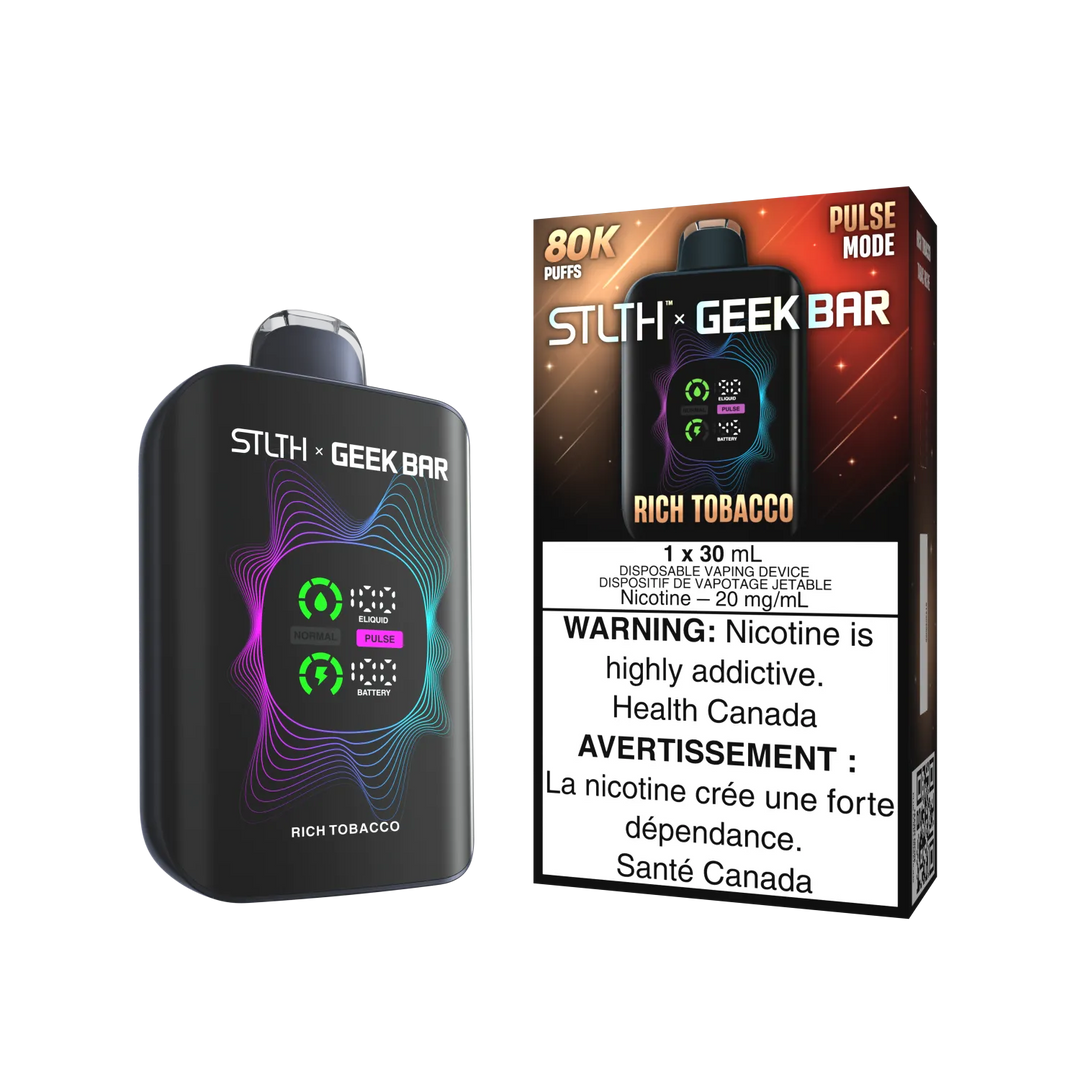 Rich Tobacoo Stlth x Geek Bar - Disposable 80K