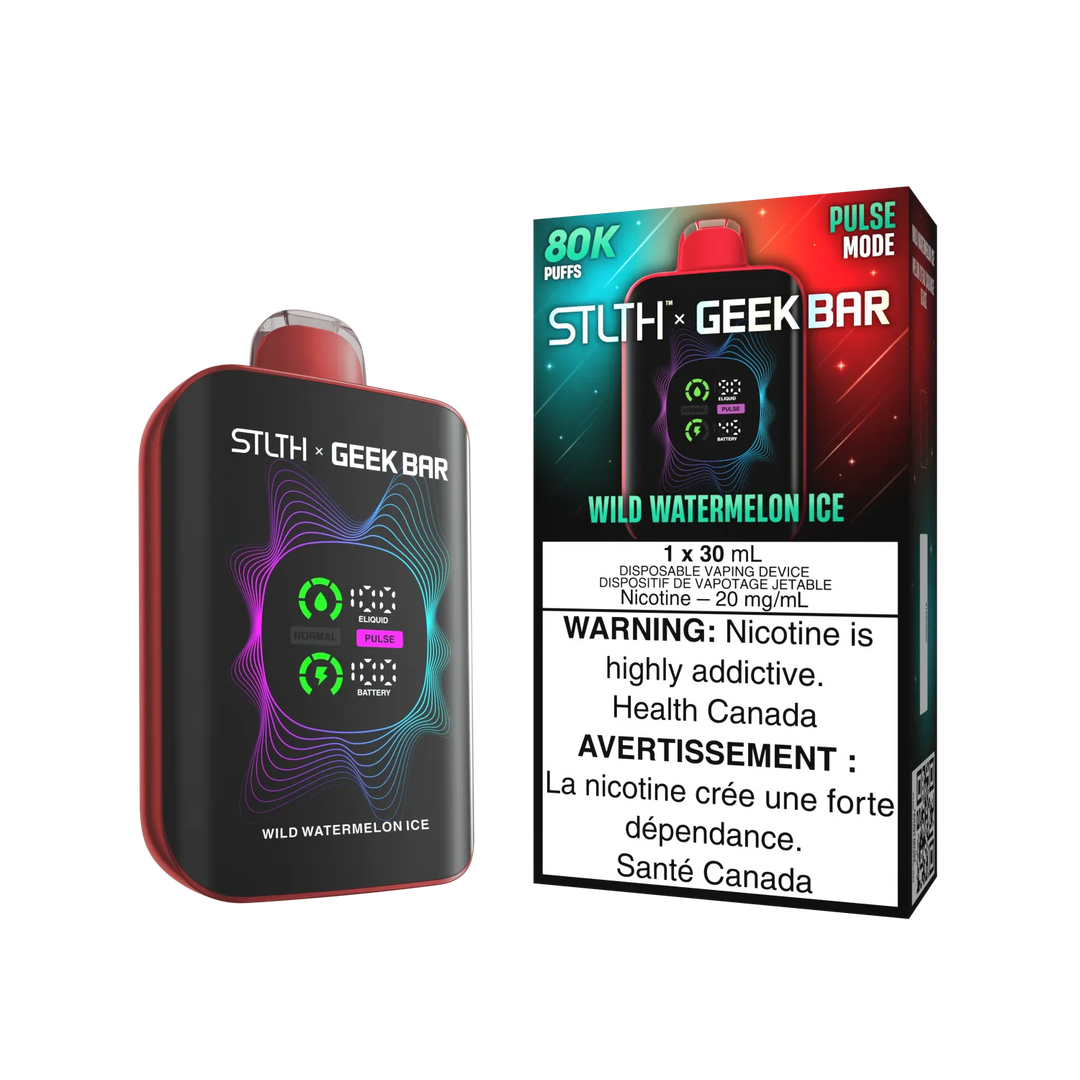 Wild Watermelon Ice Stlth x Geek Bar - Disposable 80K