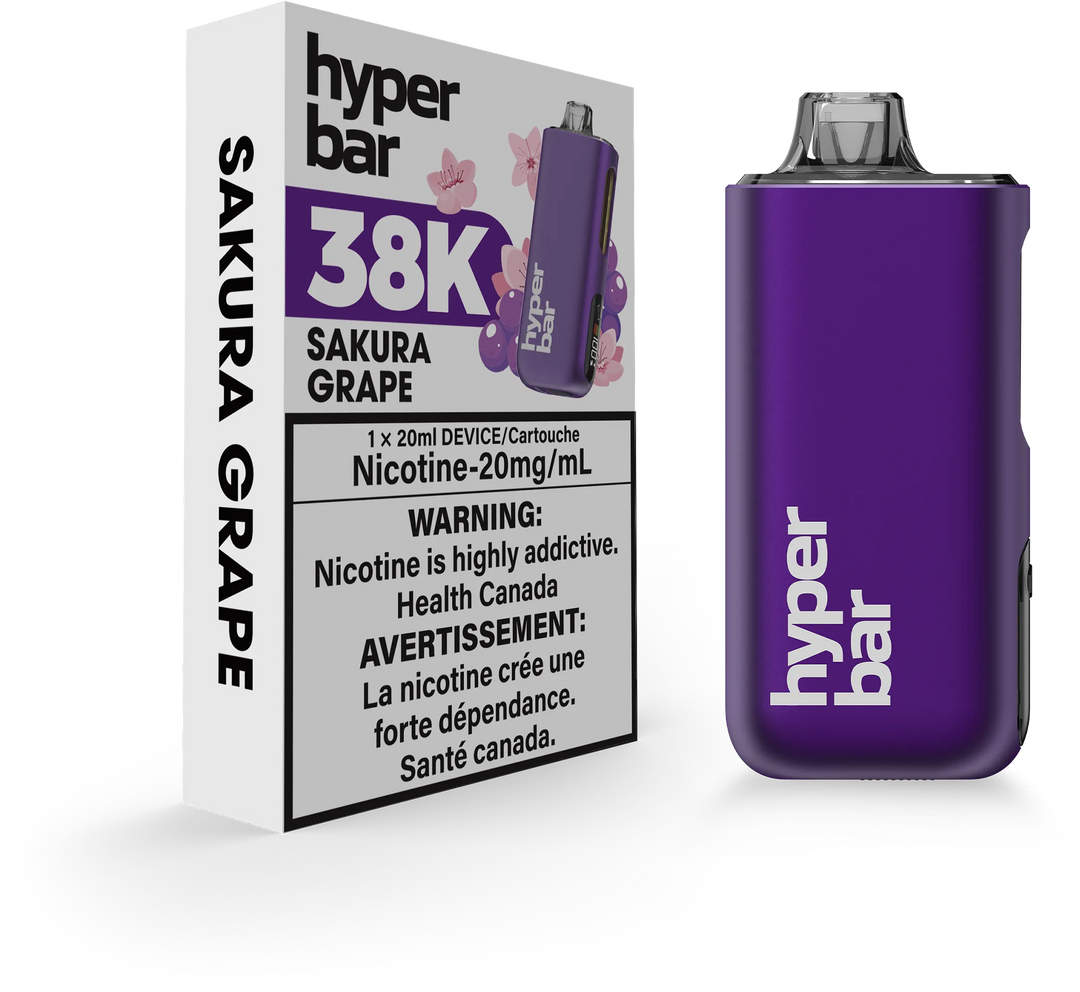 Sakura Grape Hyperbar BE38000 - Disposable Vape