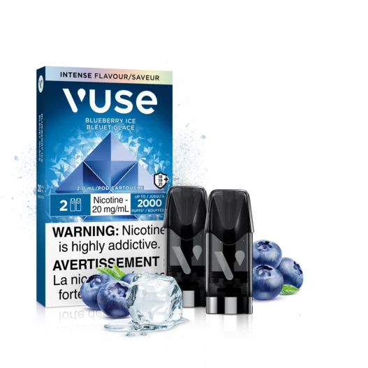 Blueberry Ice Vuse Pods Intense