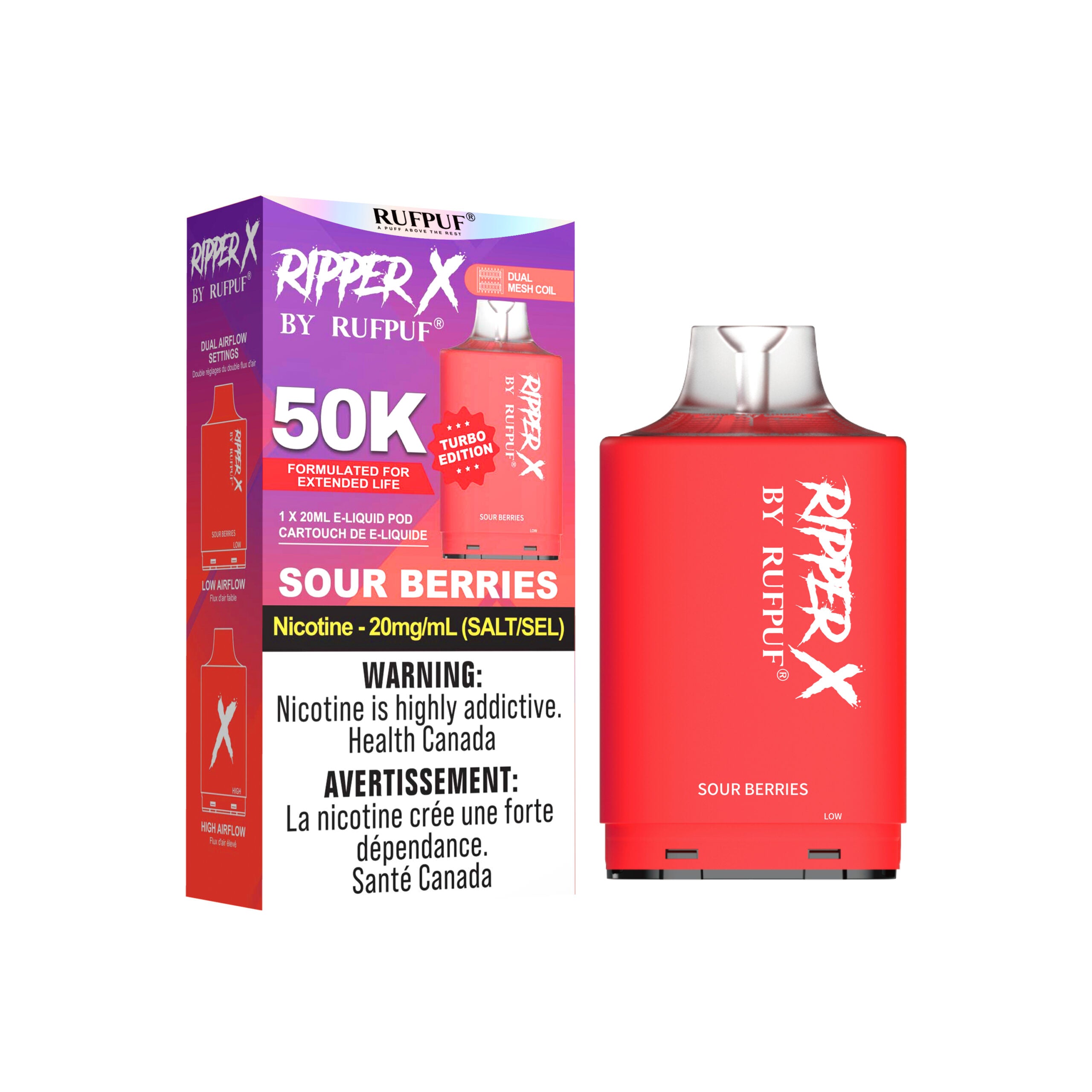 Rufpuf - Ripper X Pods (PROVINCIAL) (50k puffs)
