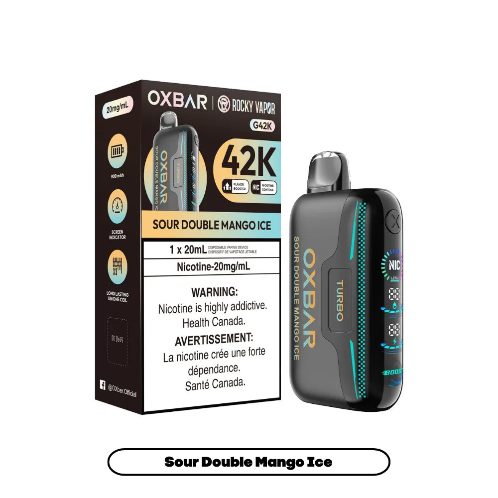 Sour Double Mango Ice Oxbar G42K - Disposable 42K