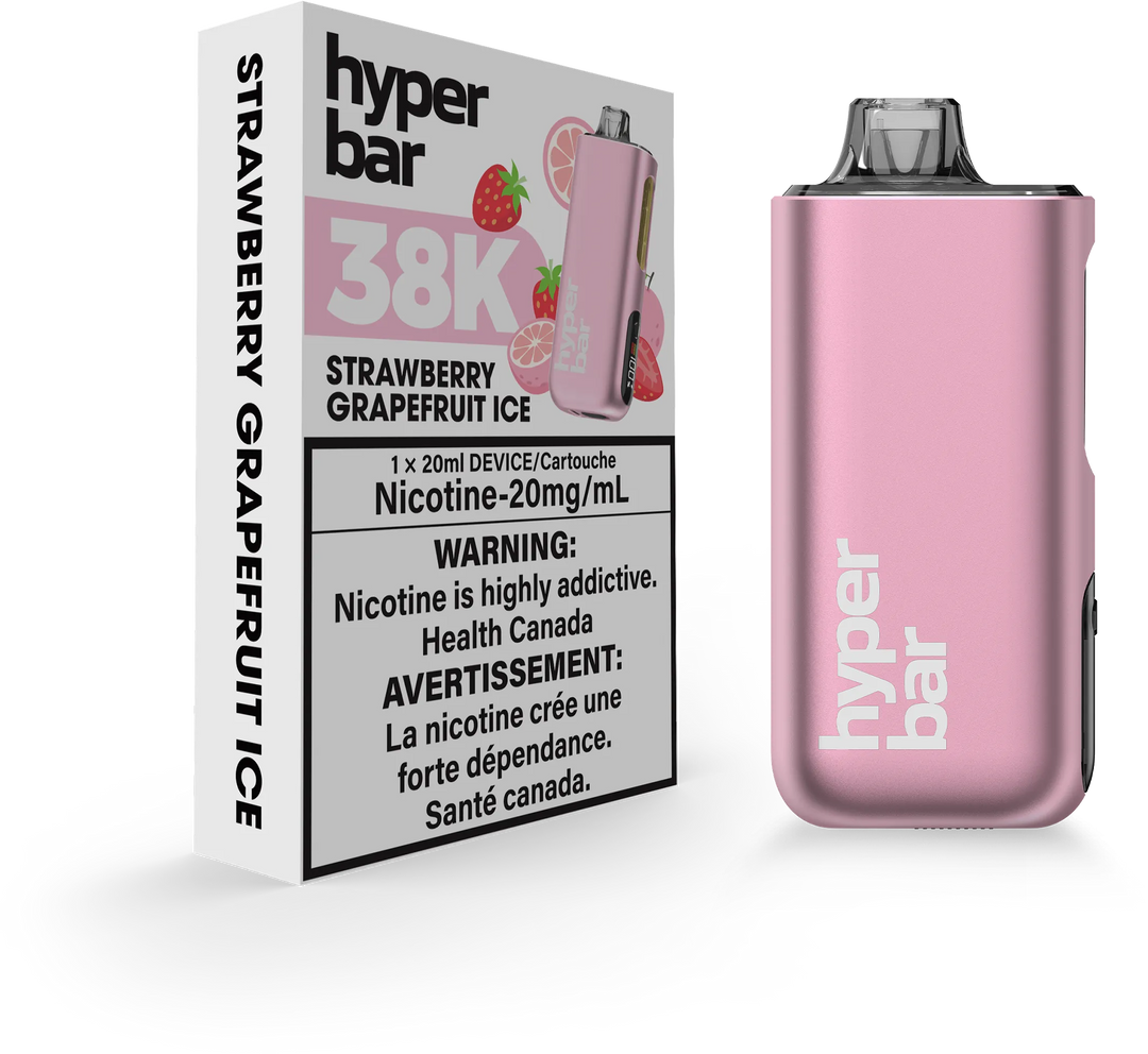 Strawberry Grapefruit Ice Hyperbar BE38000 - Disposable Vape