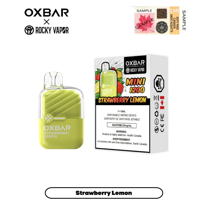 Oxbar Mini - Disposable E-Cig (FEDERAL) (1200 Puffs)