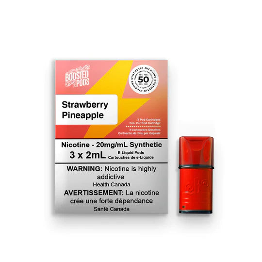 Boosted Pods - Strawberry pineapple (FEDERAL) (STLTH Compatible)