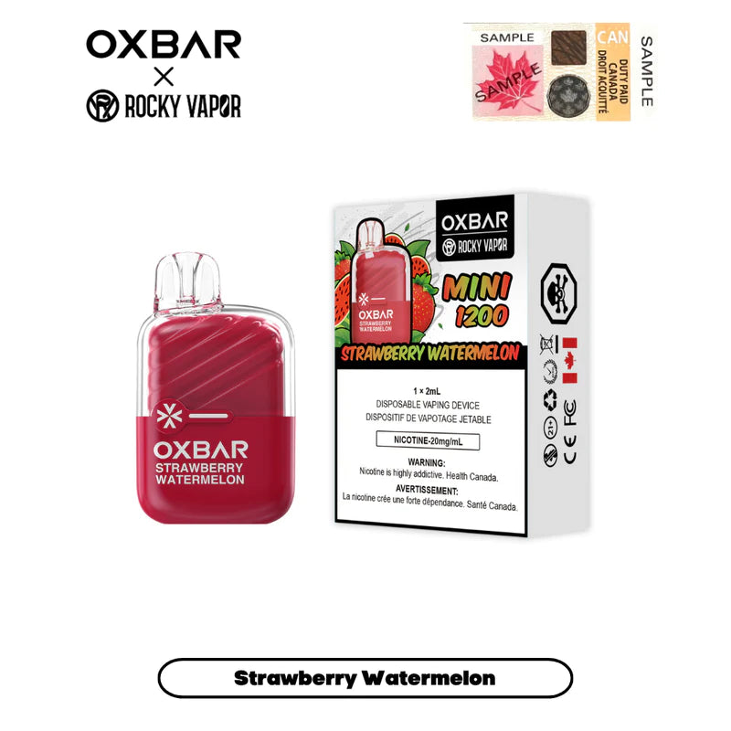 Oxbar Mini - Disposable E-Cig (FEDERAL) (1200 Puffs)