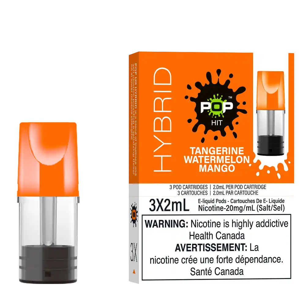 Tangerine Watermelon Mango Stlth Pods by Pop Hybrid