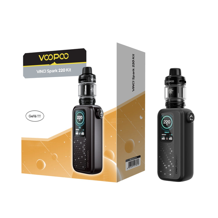 Voopoo Vinci Spark 220 Kit 5.5mL [CRC] - Midnight Black