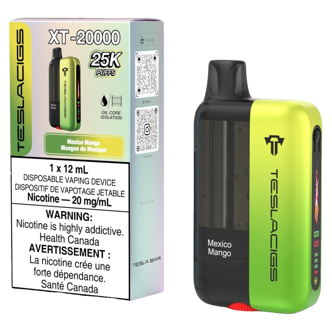 Mexico Mango Teslacigs XT - Disposable 25K with retail box