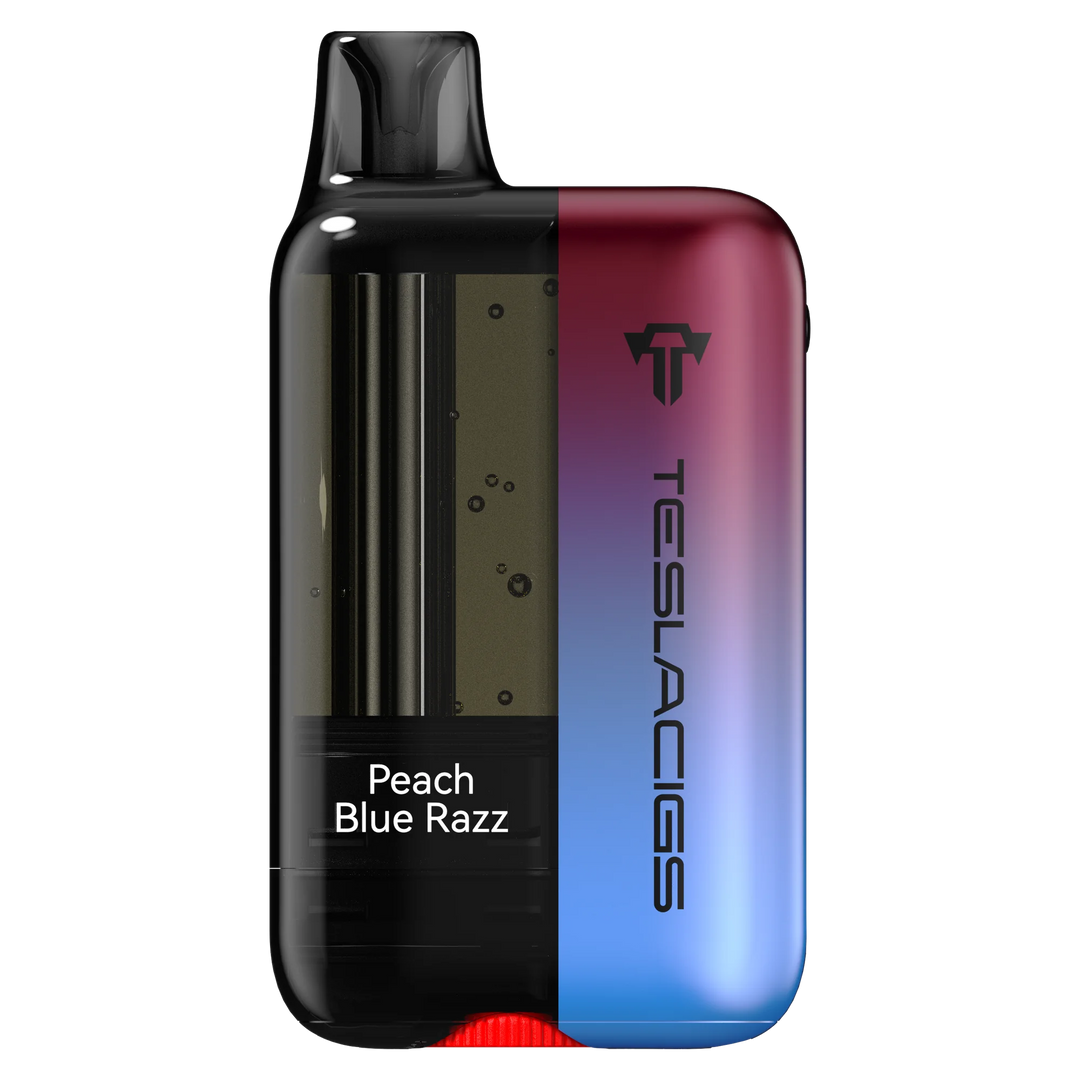 Peach Blue Razz Teslacigs XT - Disposable 25K by TESLACIGS