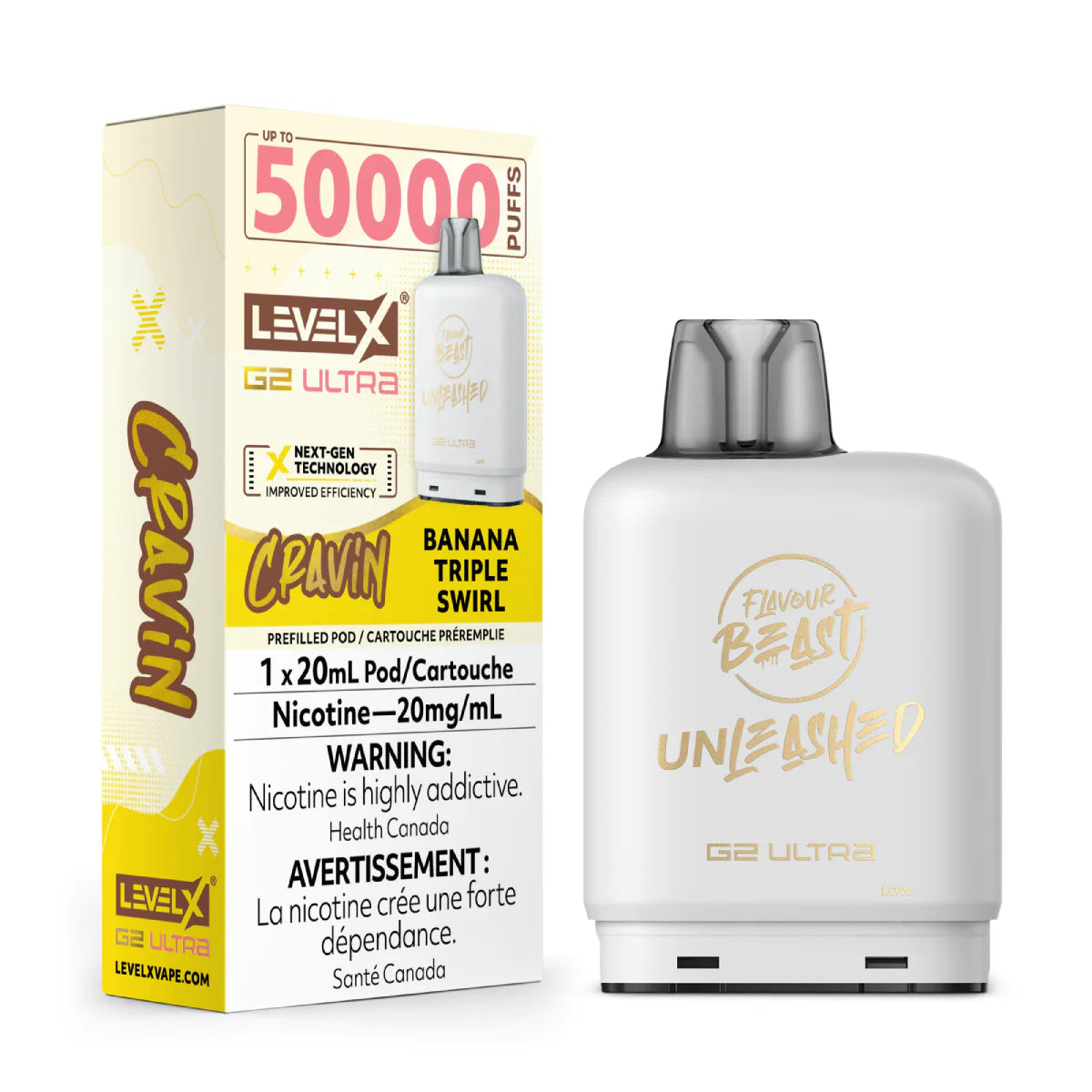 Level X - Ultra G2 Pods FB Unleashed (50k Puffs) (PROVINCIAL)