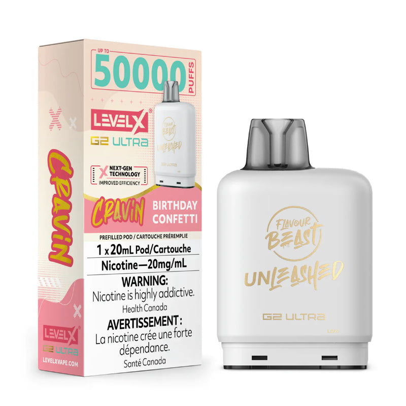 Level X - Ultra G2 Pods FB Unleashed (50k Puffs) (PROVINCIAL)