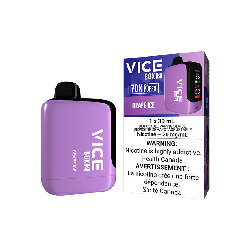 VICE Box 2 - Disposable E-Cig (PROVINCIAL) (70k Puffs)