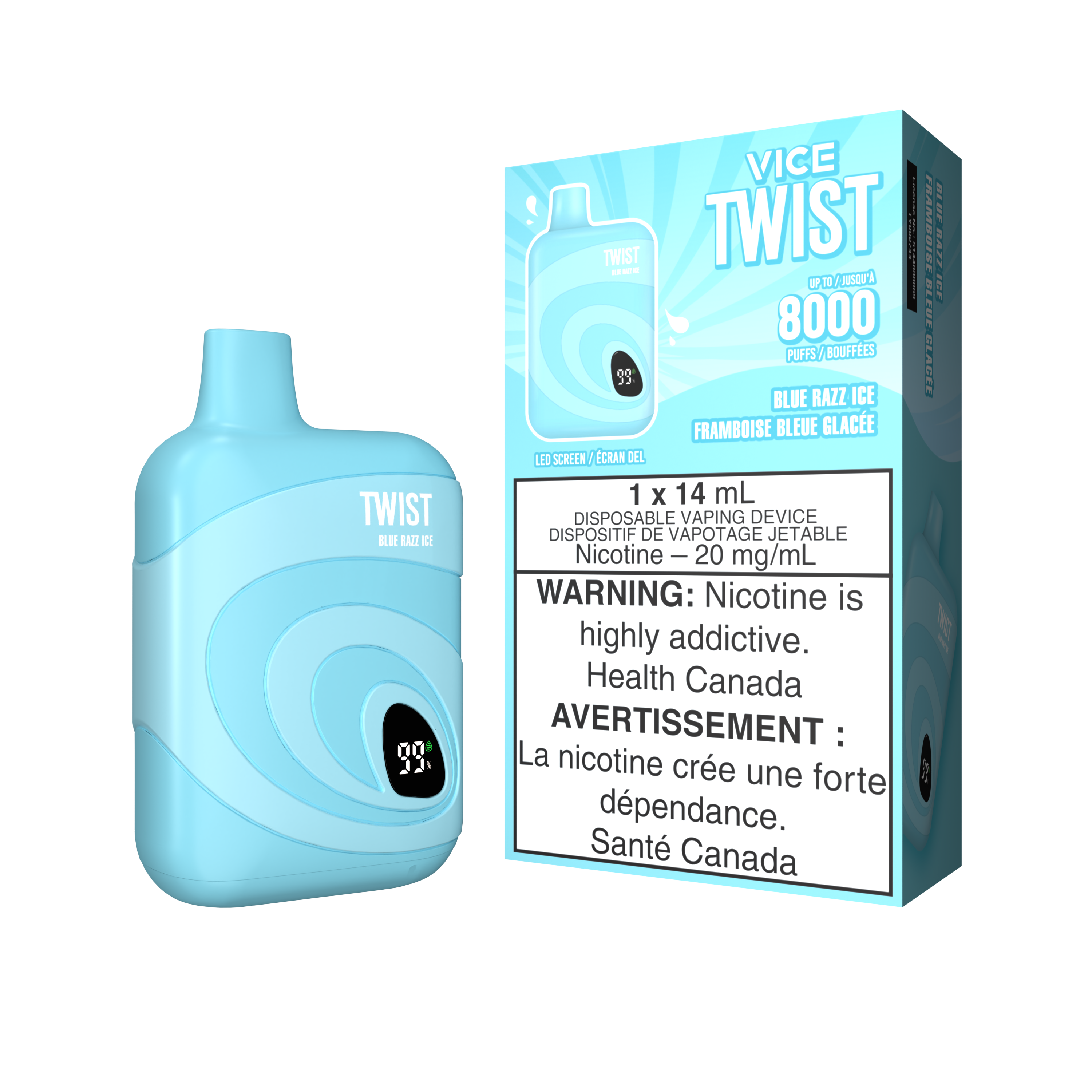 VICE Twist - Disposable E-Cig (8000 Puffs) (FEDERAL)