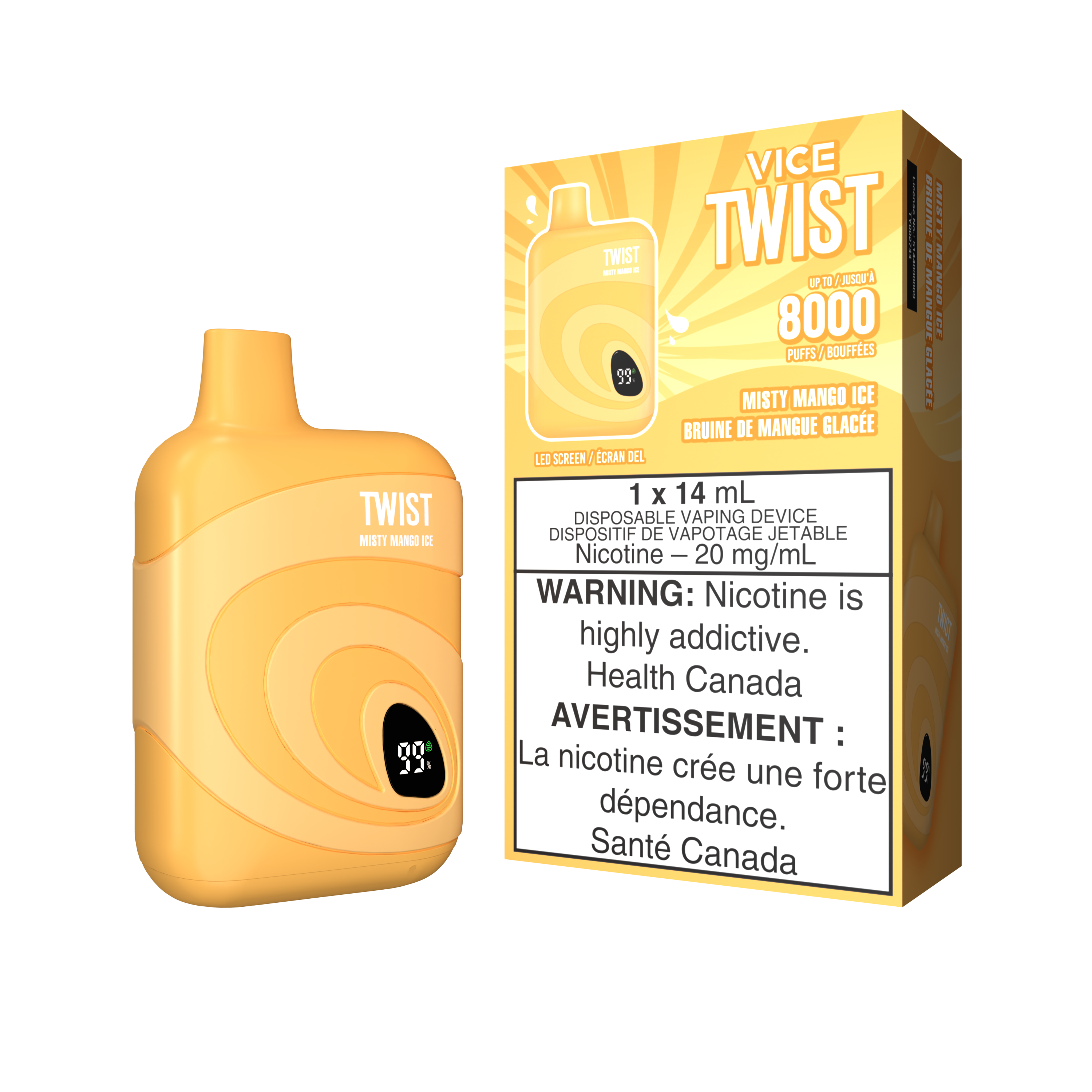 VICE Twist - Disposable E-Cig (8000 Puffs) (FEDERAL)