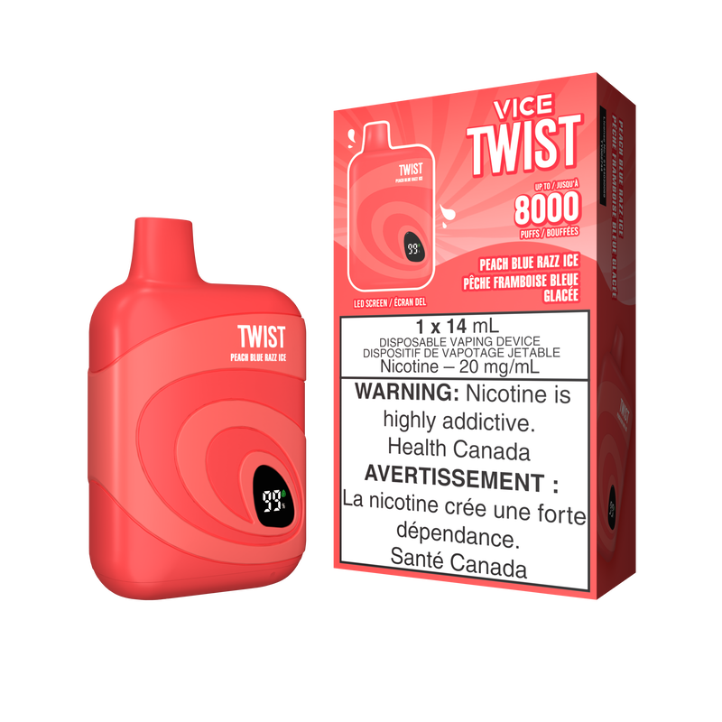 VICE Twist - Disposable E-Cig (EXCISE TAXED) (8000 Puffs)
