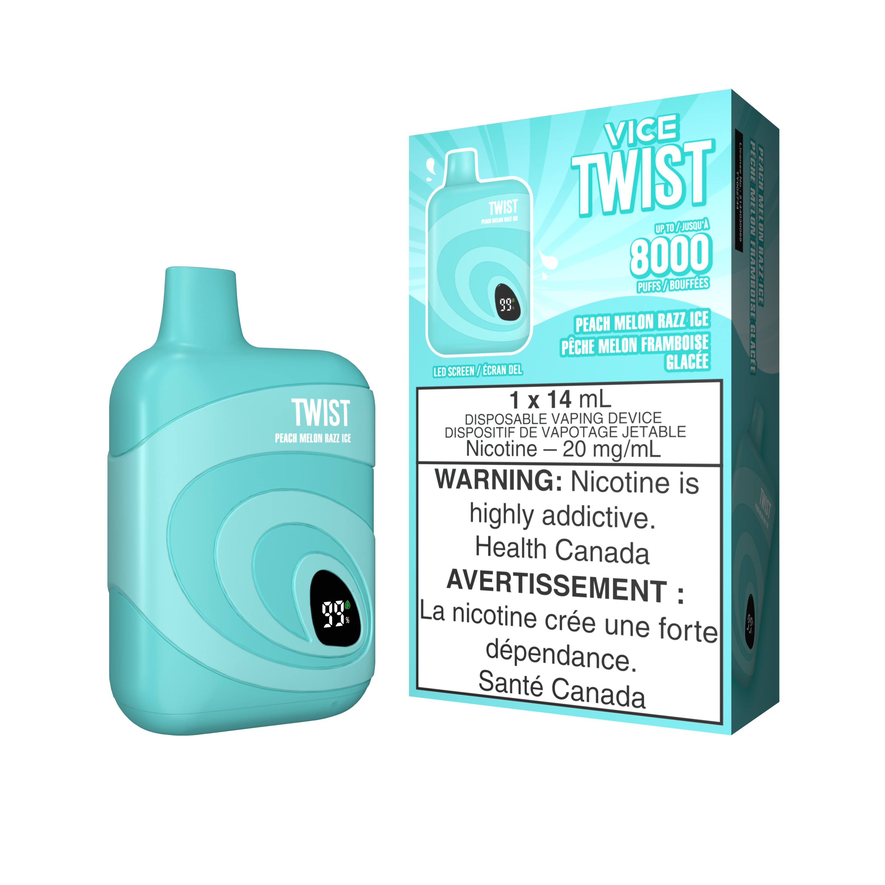 VICE Twist - Disposable E-Cig (8000 Puffs) (FEDERAL)