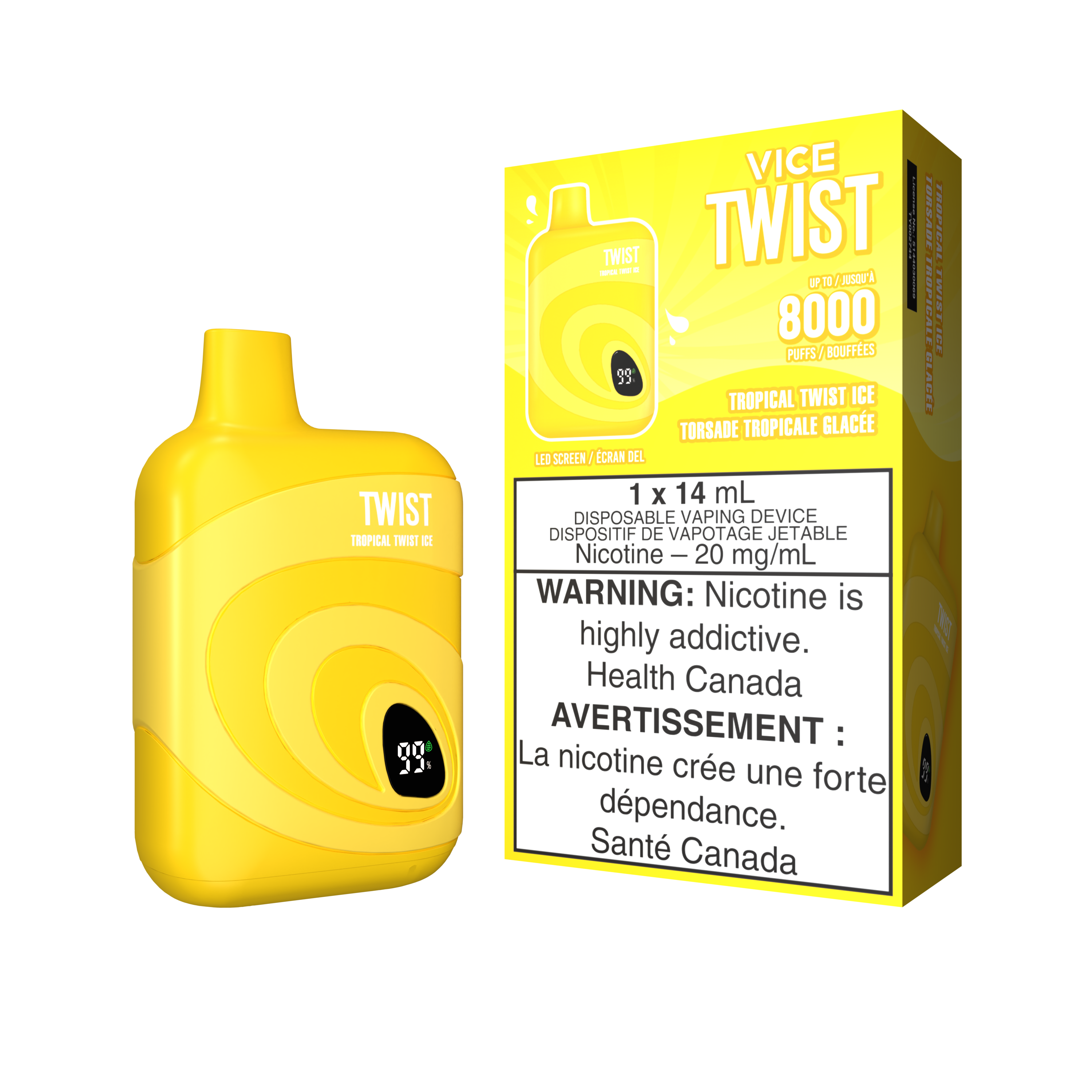VICE Twist - Disposable E-Cig (8000 Puffs) (FEDERAL)