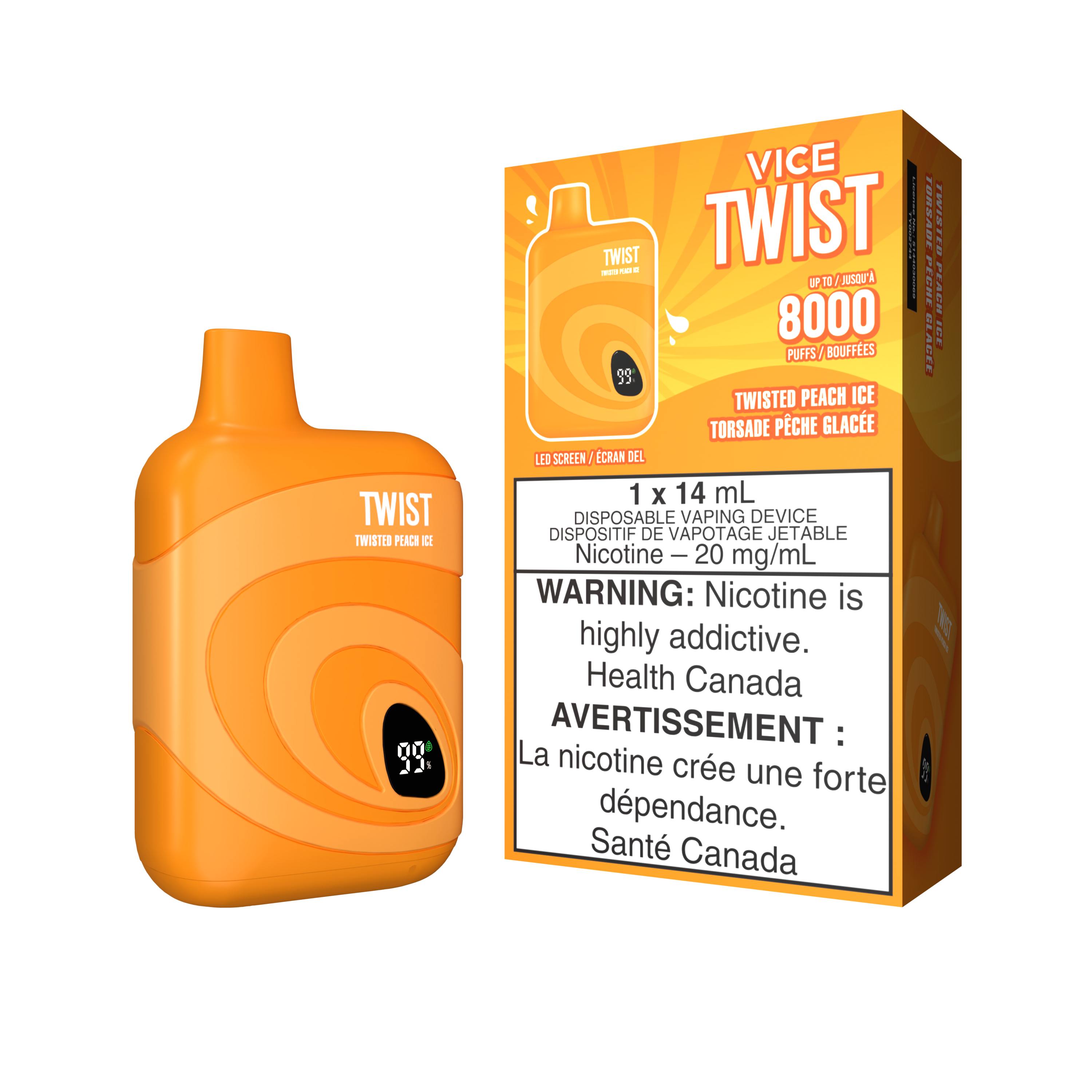 VICE Twist - Disposable E-Cig (8000 Puffs) (FEDERAL)