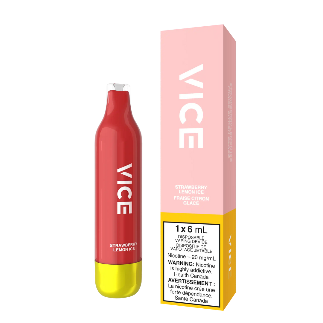 Strawberry Lemon Ice Vice 2500 - Disposable Vape