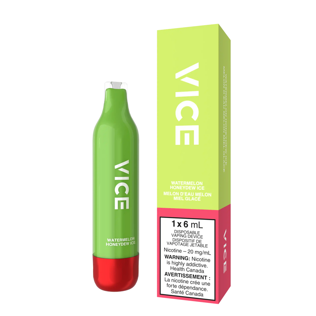 Watermelon Honeydew Ice  Vice 2500 - Disposable Vape