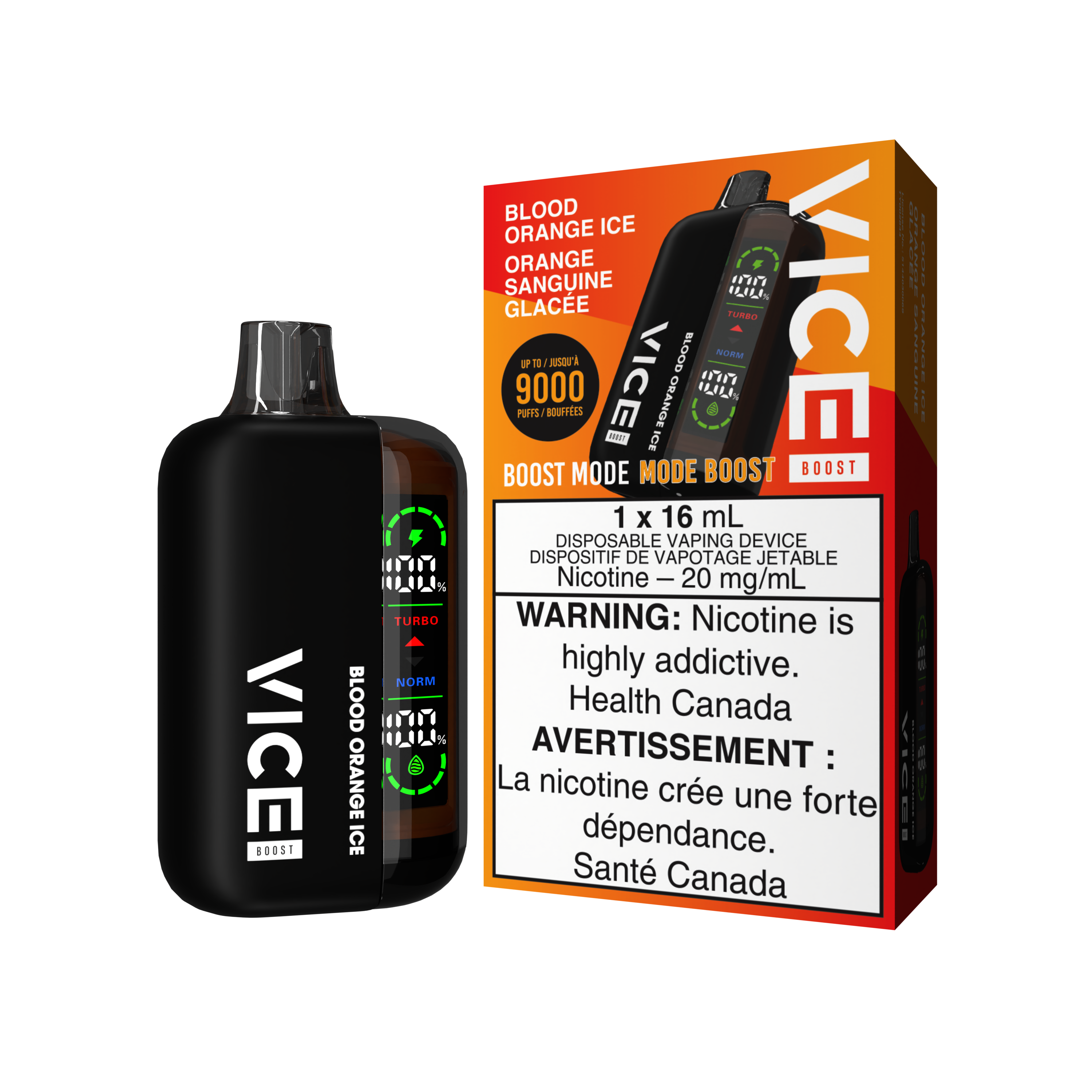 VICE Boost - Disposable E-Cig (9000 Puffs) (FEDERAL)
