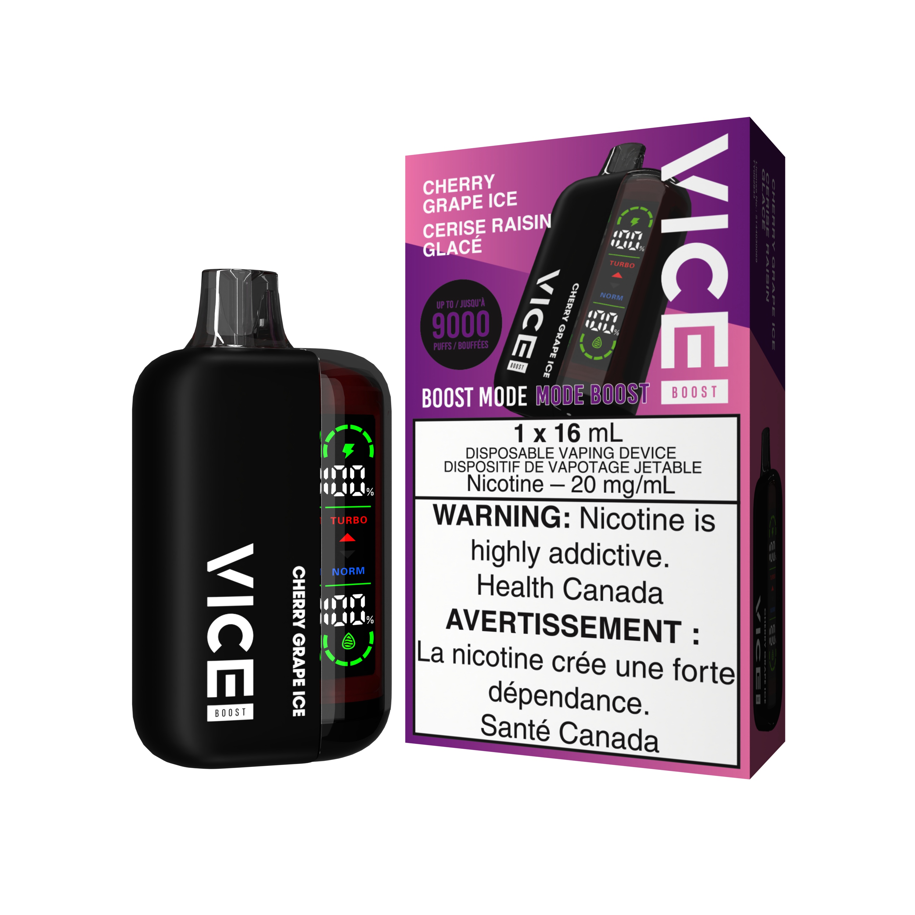 VICE Boost - Disposable E-Cig (9000 Puffs) (FEDERAL)