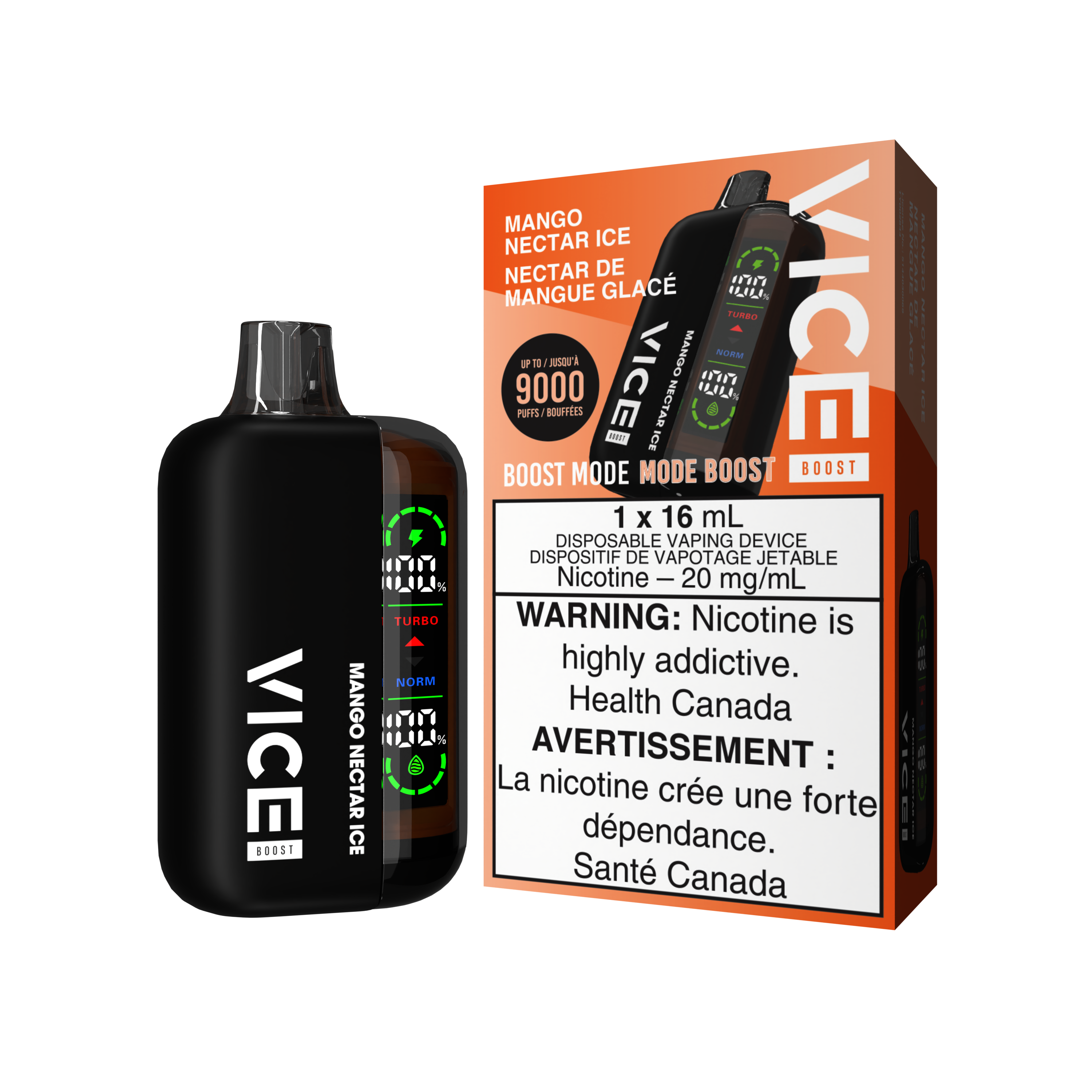 VICE Boost - Disposable E-Cig (9000 Puffs) (FEDERAL)