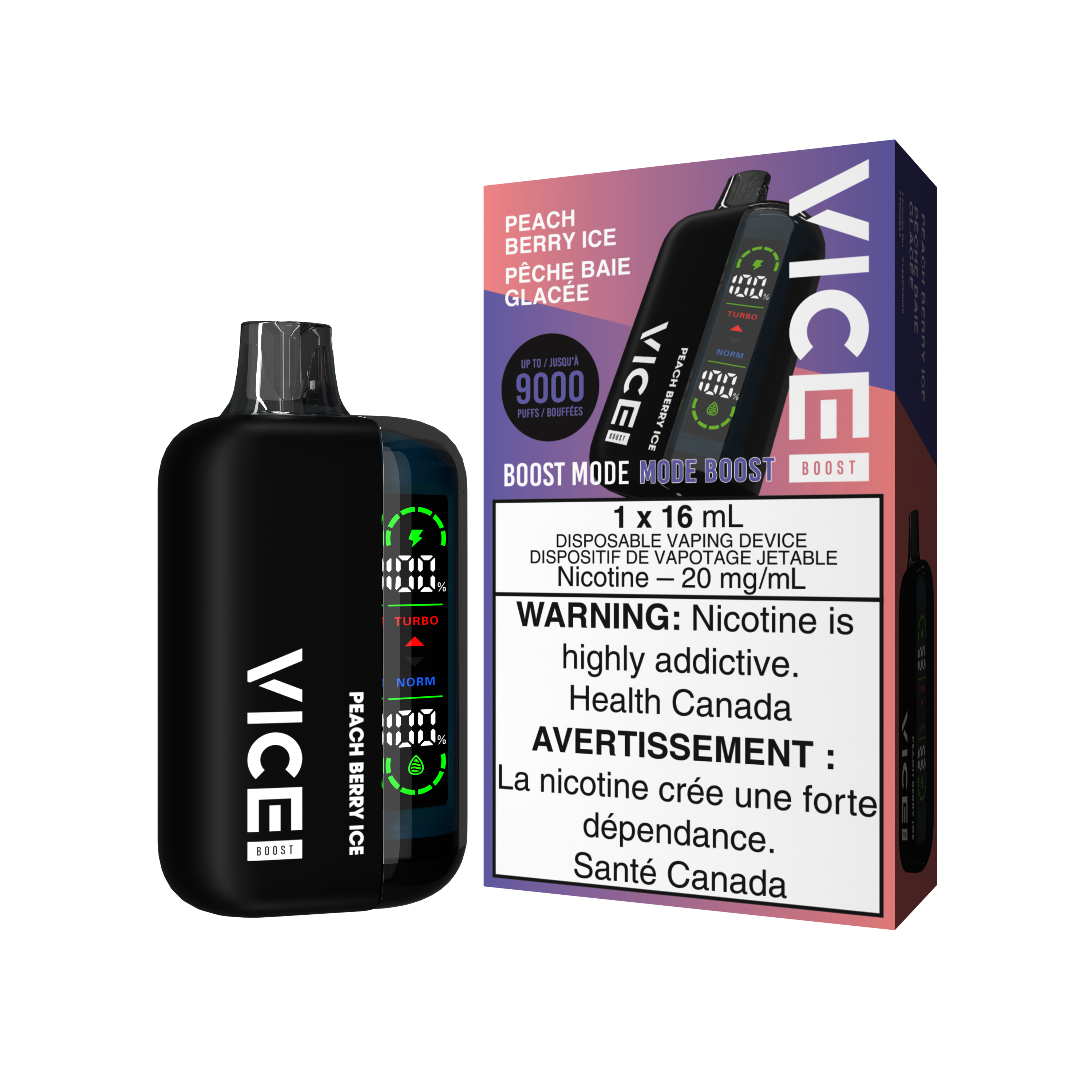 VICE Boost - Disposable E-Cig (9000 Puffs) (FEDERAL)